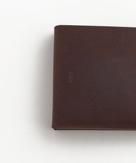 SEAMLESS "CLASSIC LEATHER" SHORT WALLET  ( D.BROWN )