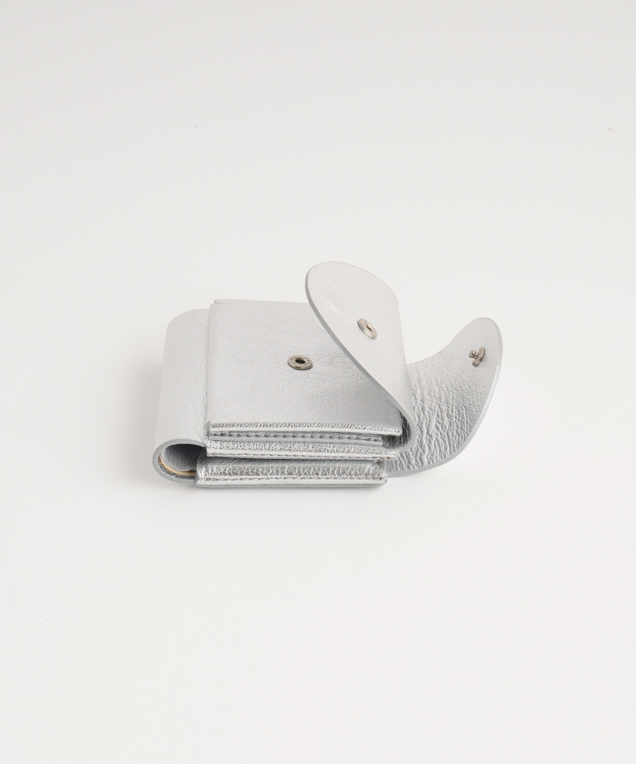 FOLD 2F WALLET ( SILVER ) | i ro se Official