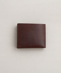 SEAMLESS "CLASSIC LEATHER" SHORT WALLET  ( D.BROWN )