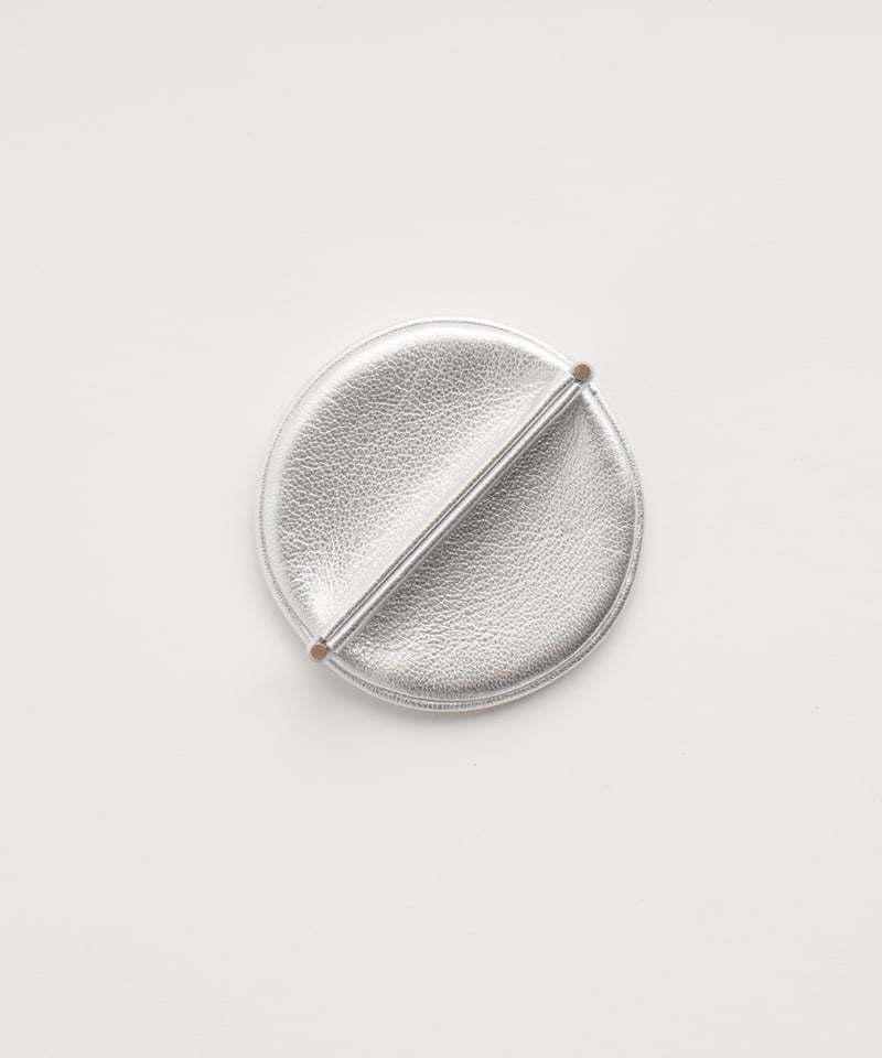 ROUND COIN CASE ( SILVER ) | i ro se Official