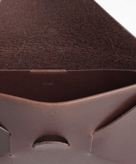 SEAMLESS "CLASSIC LEATHER" LONG WALLET  ( D.BROWN )
