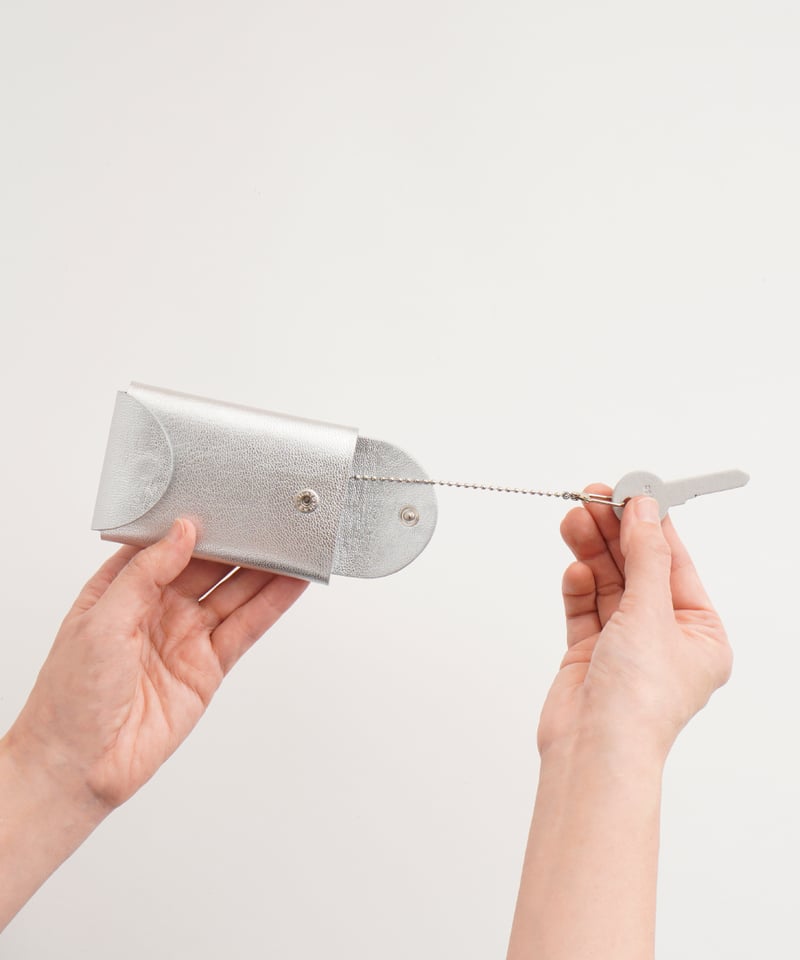 FOLD KEY WALLET-2 ( SILVER ) | i ro se Officia