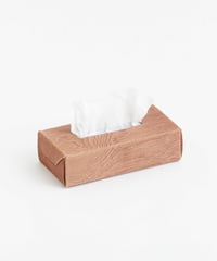PLYWOOD LEATHER TISSUE BOX CASE