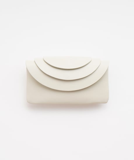 FOLD LONG  WALLET ( ICE GRAY / BLACK )