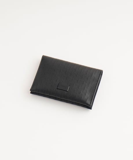 NET CARD CASE / WALLET ( NUDE / BLACK )