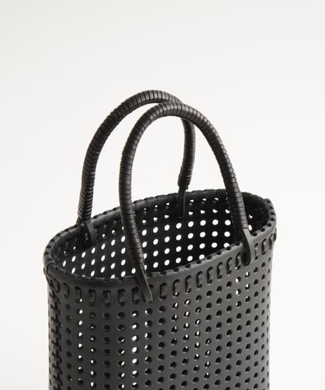 "KAGO" MINI BAG - M ( NUDE / BLACK )