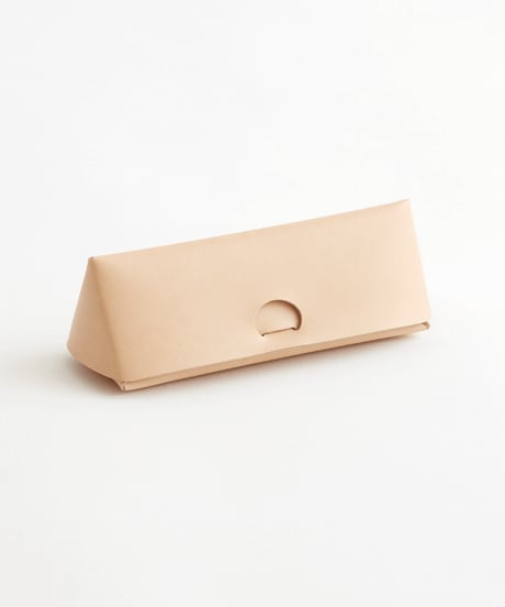 SEAMLESS GLASSES & PEN CASE ( NUDE / BLACK )