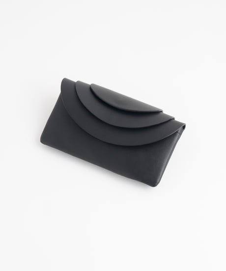 FOLD LONG  WALLET ( ICE GRAY / BLACK )