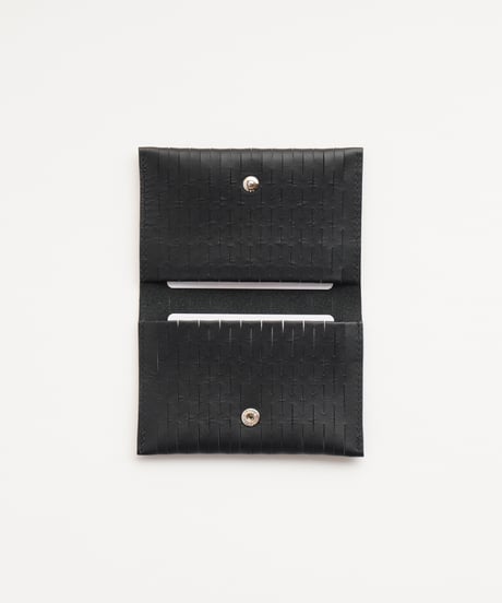 NET CARD CASE / WALLET ( NUDE / BLACK )