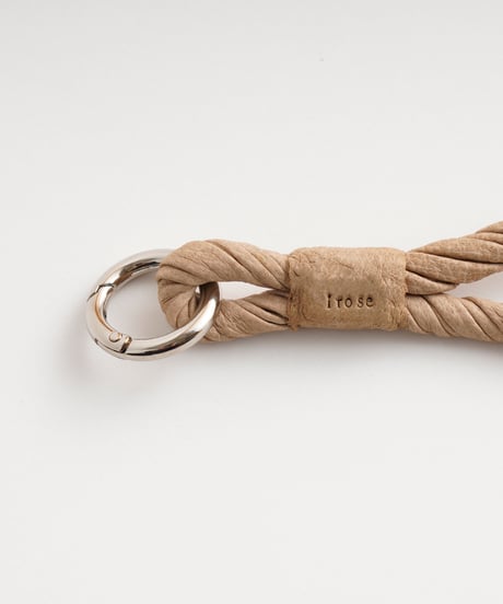 PAPER LEATHER STRAP ( L.BROWN / BLACK )