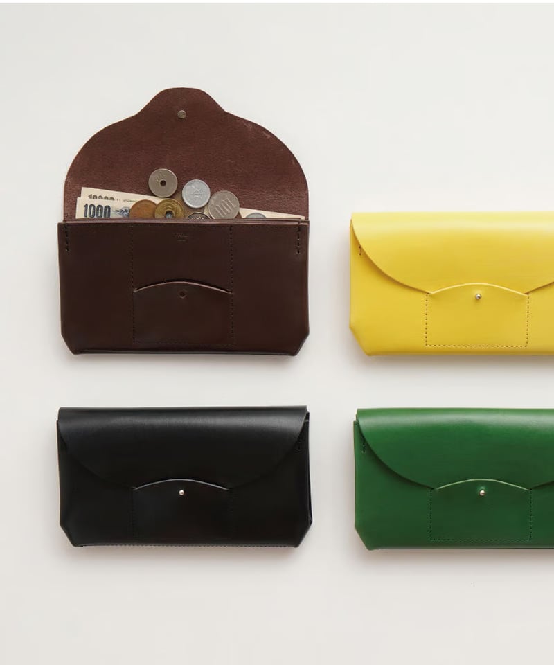 irose 長財布　ダークグリーン RIC-RAC LONG WALLET ( 3 colors ) | i ro se Off