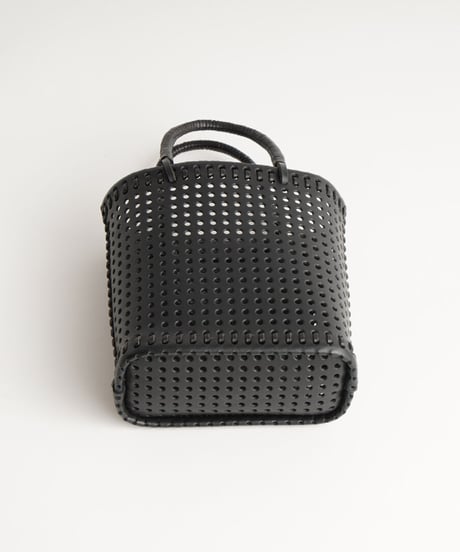 "KAGO" MINI BAG - M ( NUDE / BLACK )