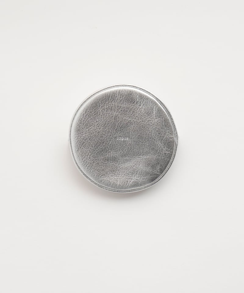 ROUND COIN CASE ( SILVER ) | i ro se Official