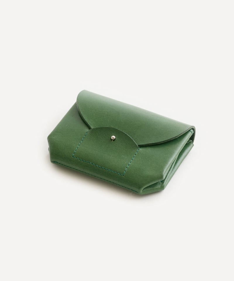 RIC-RAC MINI WALLET ( GREEN ) | i ro se Offici