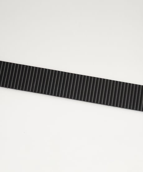 CARDBOARD  BELT  ( NUDE / BLACK )