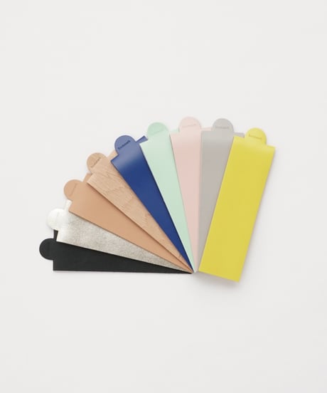 LEATHER BOOKMARK (8 colors)