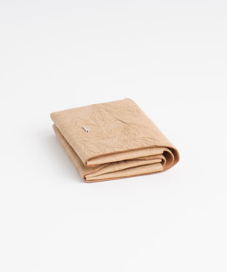 PAPER SHORT WALLET ( L.BROWN / BLACK )