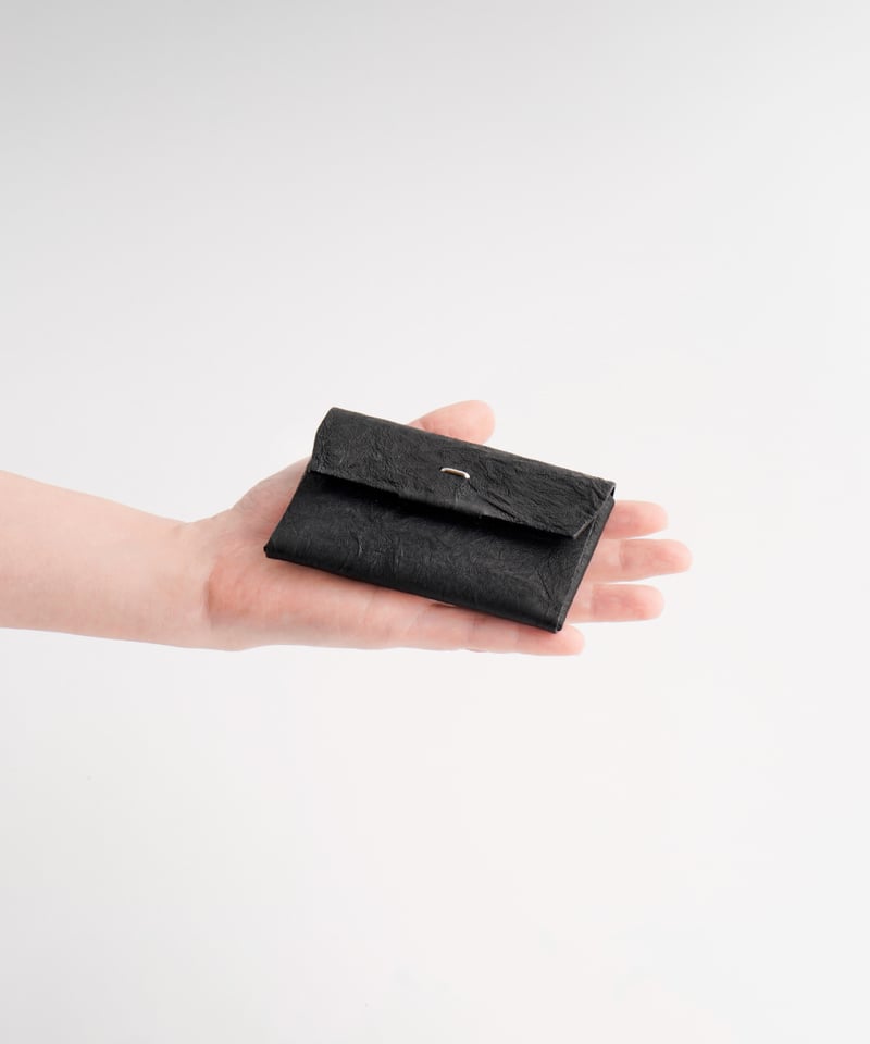 PAPER CARD CASE / WALLET ( L.BROWN / BLACK ) |