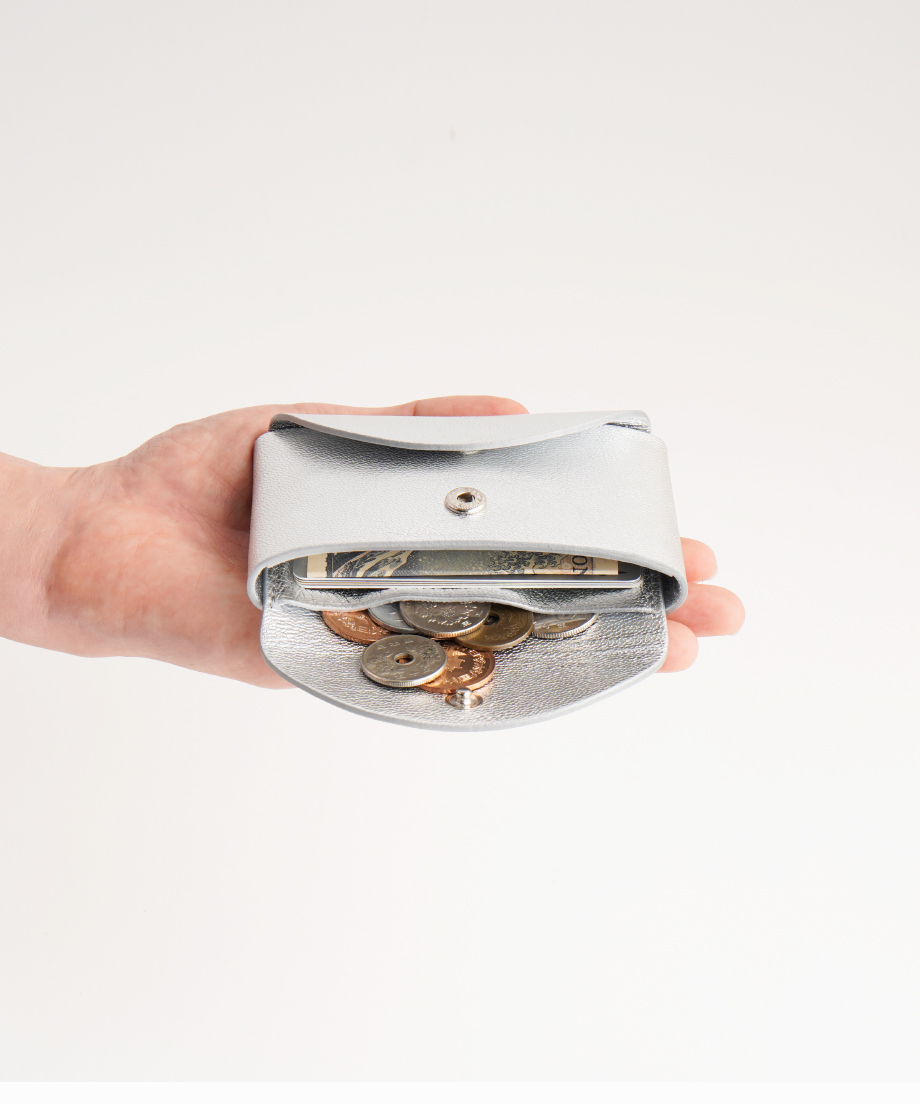 FOLD KEY WALLET-2 ( SILVER ) | i ro se Officia