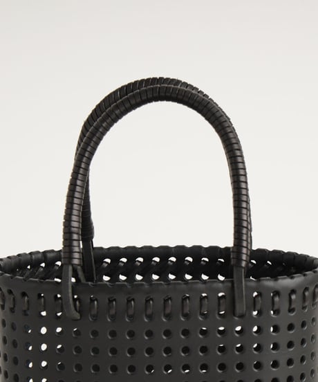 "KAGO" MINI BAG - M ( NUDE / BLACK )