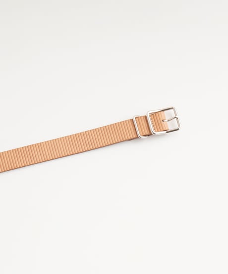 CARDBOARD  BELT  ( NUDE / BLACK )
