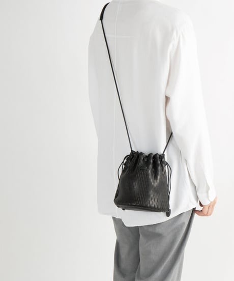 "net" bucket mini bag ( BLACK )