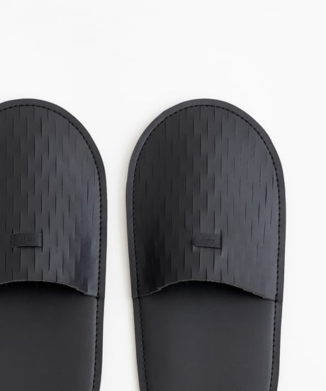 "net" room shoes ( NUDE / BLACK )