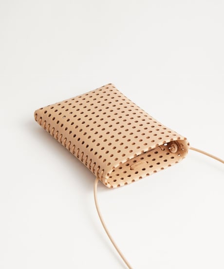 "KAGO" MINI SHOULDER 01 ( NUDE / BLACK )