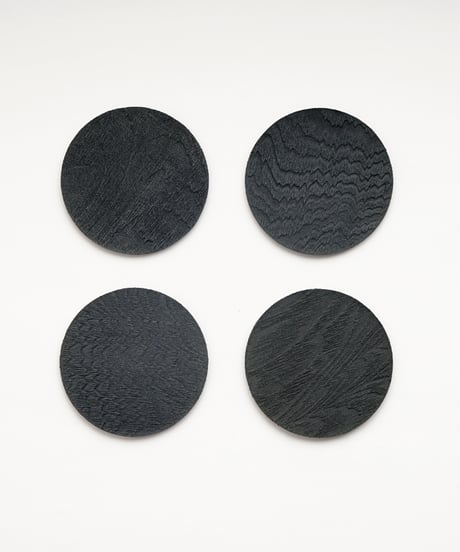 ASHWOOD LEATHER COASTER
