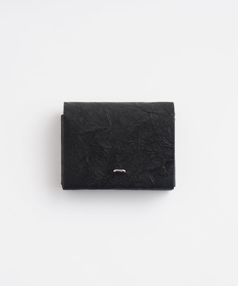 小物 irose paper short wallet black PAPER SHORT WALLET ( L.BROWN / BLACK ) | i ro s
