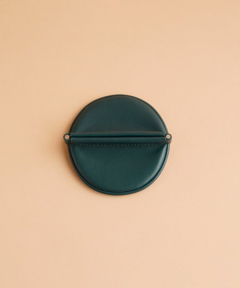 ROUND COIN CASE ( GREEN ) | i ro se Official ROUND COIN CASE ( GREEN ) | i ro se Official