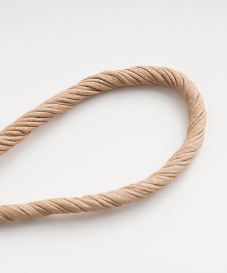 PAPER LEATHER STRAP ( L.BROWN / BLACK )