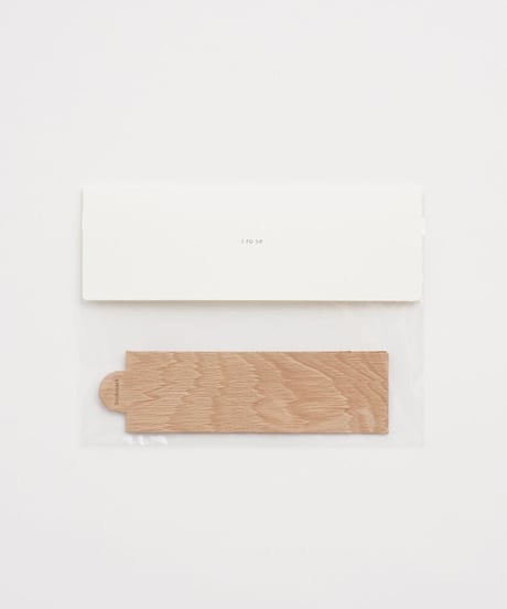 LEATHER BOOKMARK (8 colors)