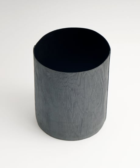 ASHWOOD LEATHER TRASH BASKET