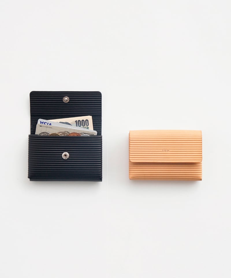 【iDEAL】ビーガンレザー〇エレガント☆スタッズ・カード収納OK SL0216 card holder
