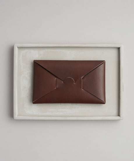 SEAMLESS "CLASSIC LEATHER" LONG WALLET  ( D.BROWN )