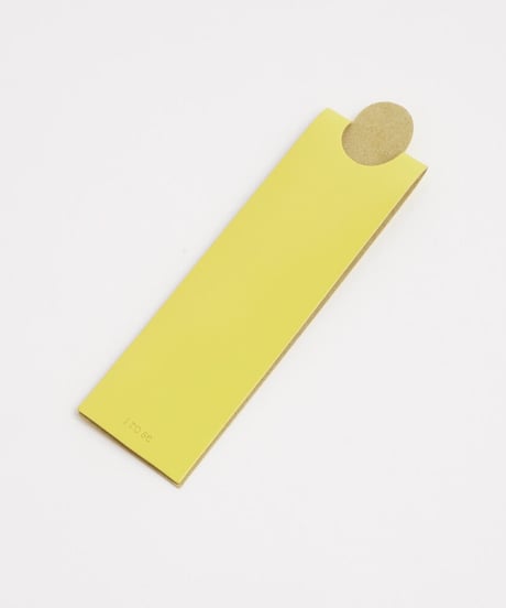 LEATHER BOOKMARK (8 colors)