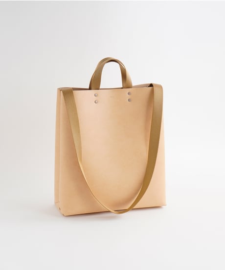SEAMLESS TOTE BAG - L ( NUDE / BLACK )