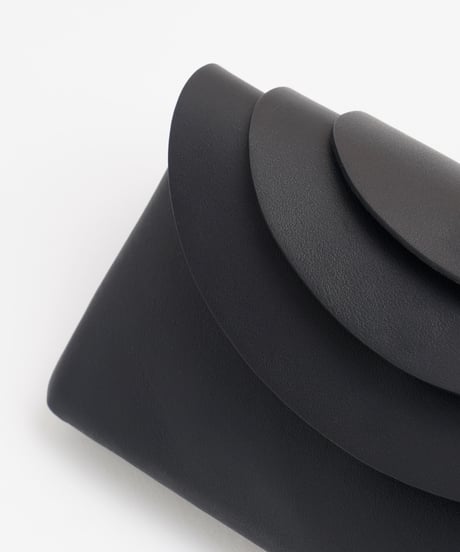 FOLD LONG  WALLET ( ICE GRAY / BLACK )