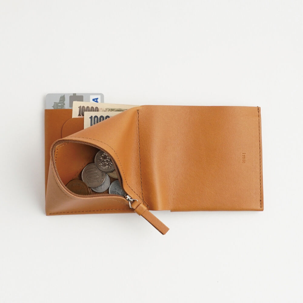 SLANT SHORT WALLET ( 3 colors ) | i ro se Offi 