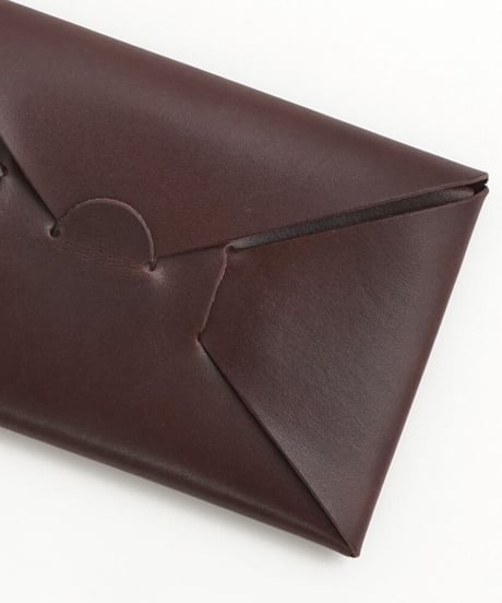 SEAMLESS "CLASSIC LEATHER" LONG WALLET  ( D.BROWN )