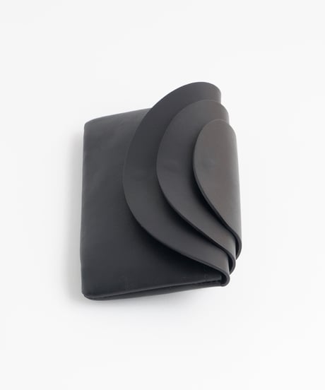 FOLD LONG  WALLET ( ICE GRAY / BLACK )