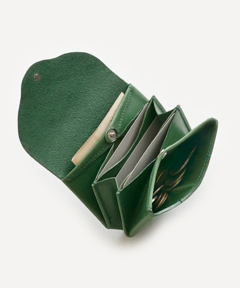 RIC-RAC MINI WALLET ( BLACK ) | i ro se Offici