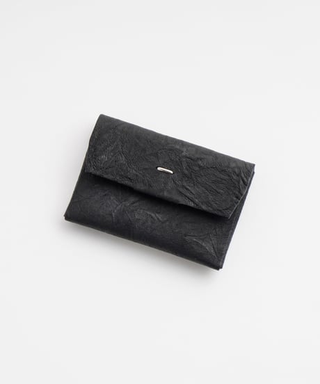 PAPER CARD CASE / WALLET ( L.BROWN / BLACK )