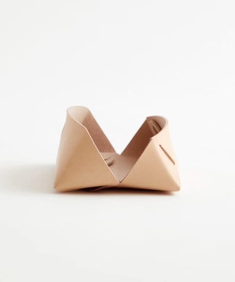 SEAMLESS GLASSES & PEN CASE ( NUDE / BLACK )