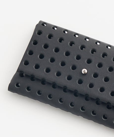 "KAGO" CARD CASE / WALLET ( NUDE / BLACK )