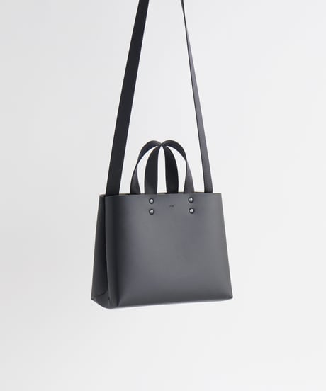 SEAMLESS TOTE BAG - S ( NUDE / BLACK )