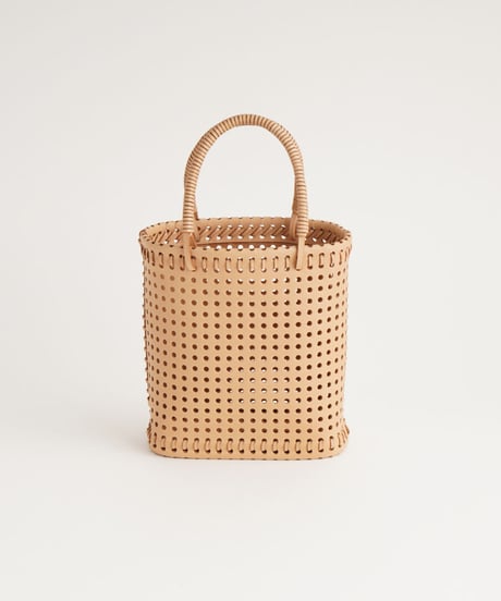"KAGO" MINI BAG - M ( NUDE / BLACK )