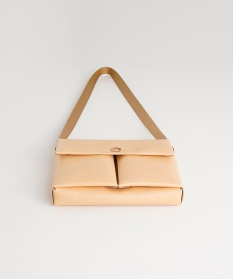 SEAMLESS SHOULDER BAG 2 ( NUDE / BLACK )