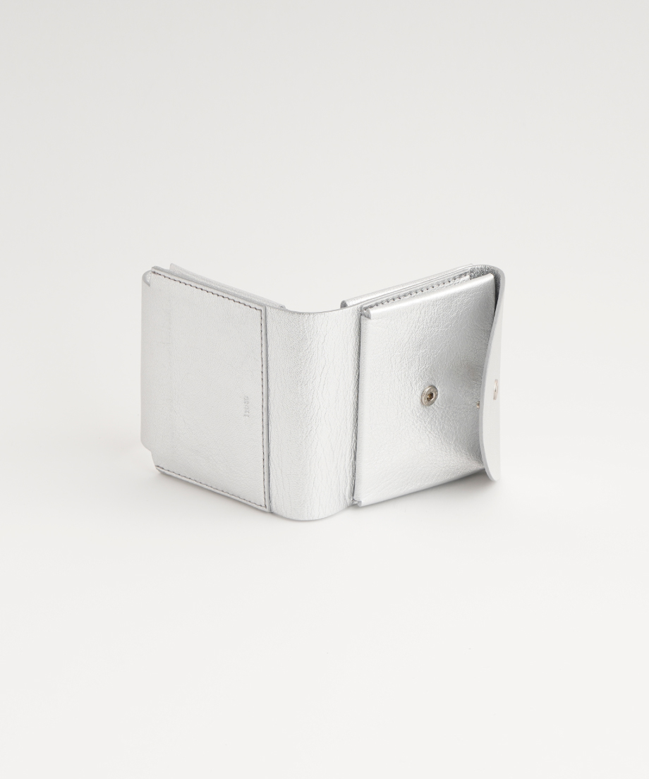 FOLD 2F WALLET ( SILVER ) | i ro se Official
